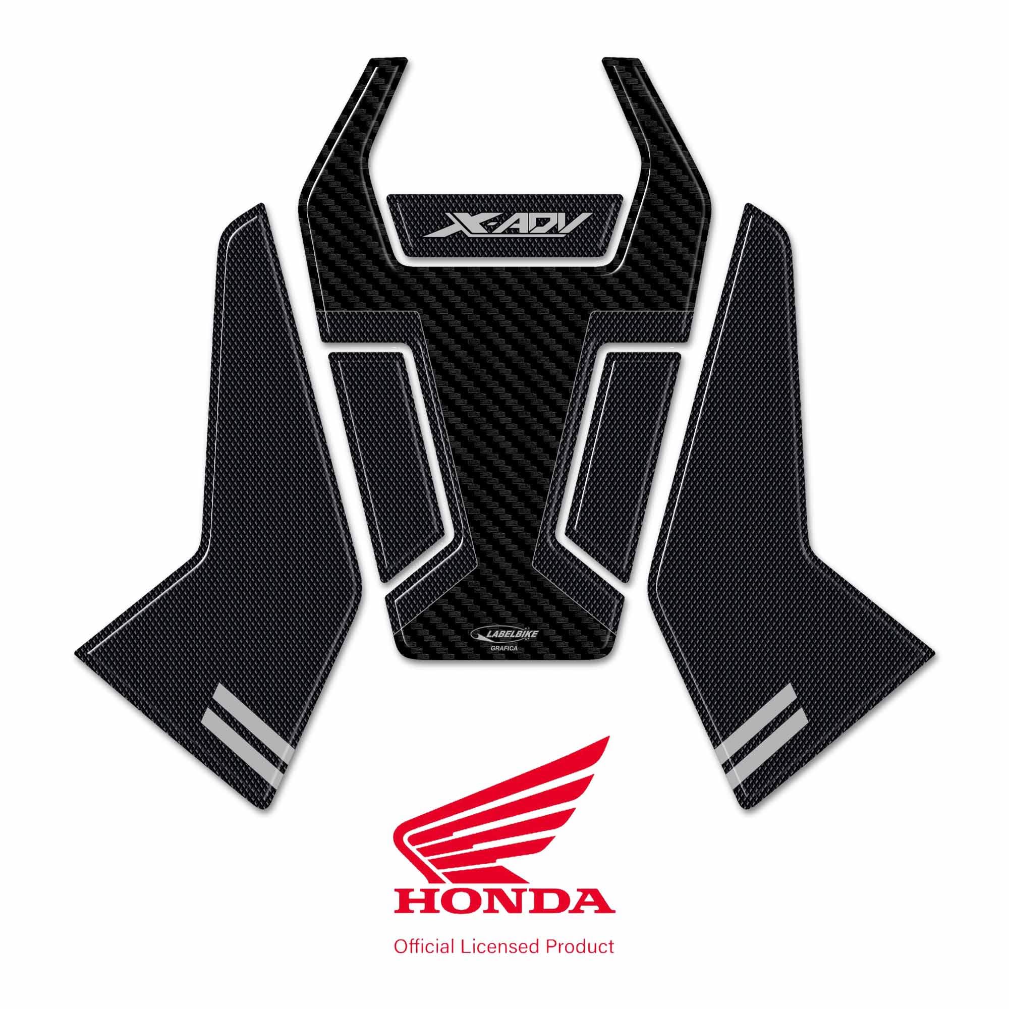 Autocollants 3D Résine Labelbike Pour Honda X-ADV 2021-2025 - Protection & Décor Carter
