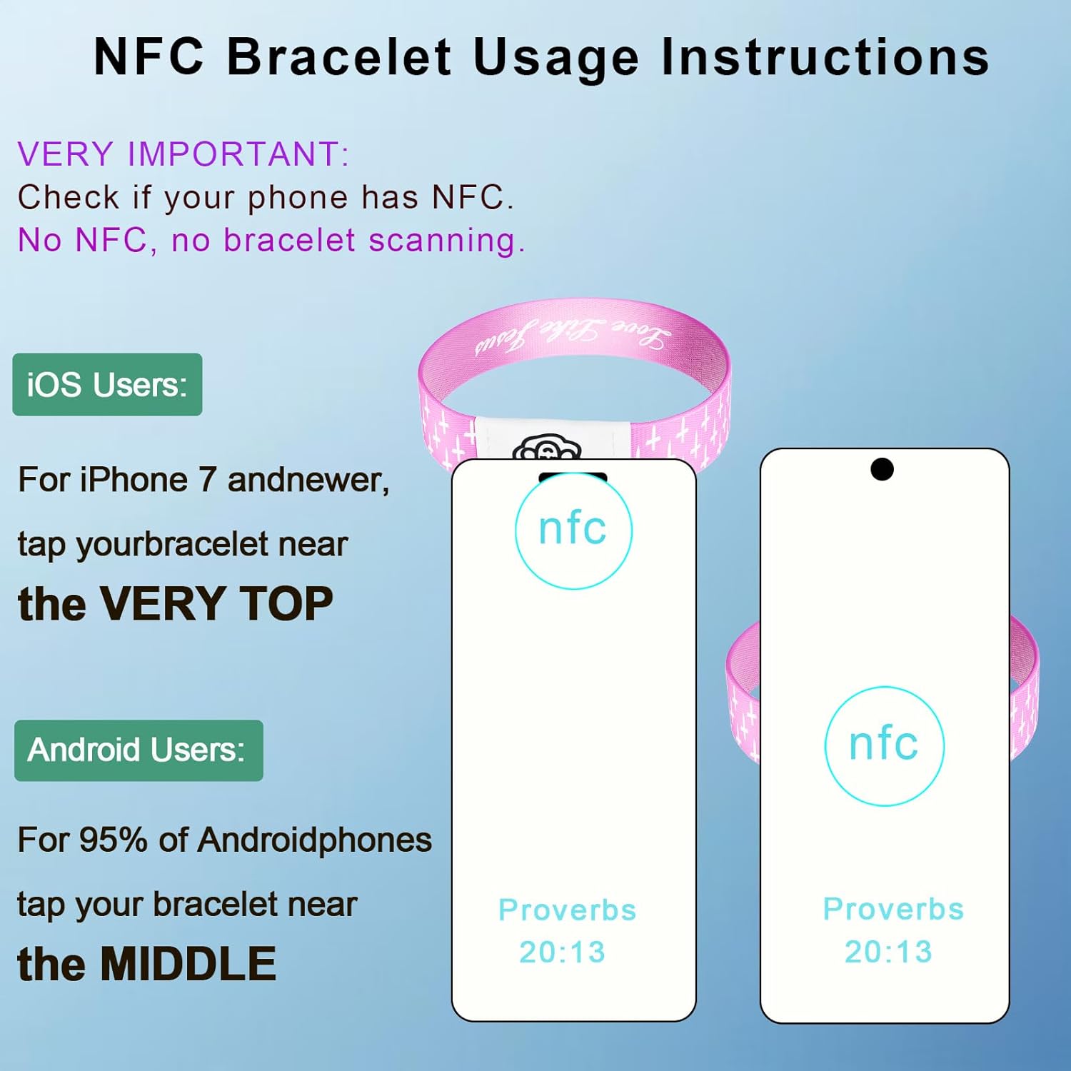 Bible Verse Bracelets, Daily Bible Verse Bracelet, Wearable Scripture Jesus Bracelet for Spiritual Enrichment, Christian Gifts for Women Men and Teens - Image 4