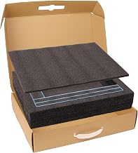 Computer Laptop Shipping Box for up to 17 Inches, Notebook Laptop Boxes for Packaging Small Business, Cardboard Mailer Computer Container for Shipping with Protection Foam