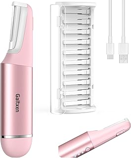 Sonic Dermaplane - Maquinilla de afeitar para mujer, depiladora de cejas, exfoliación y depilación facial de melocotón para mujeres, afeitadora facial eléctrica, depiladora antienvejecimiento, 3