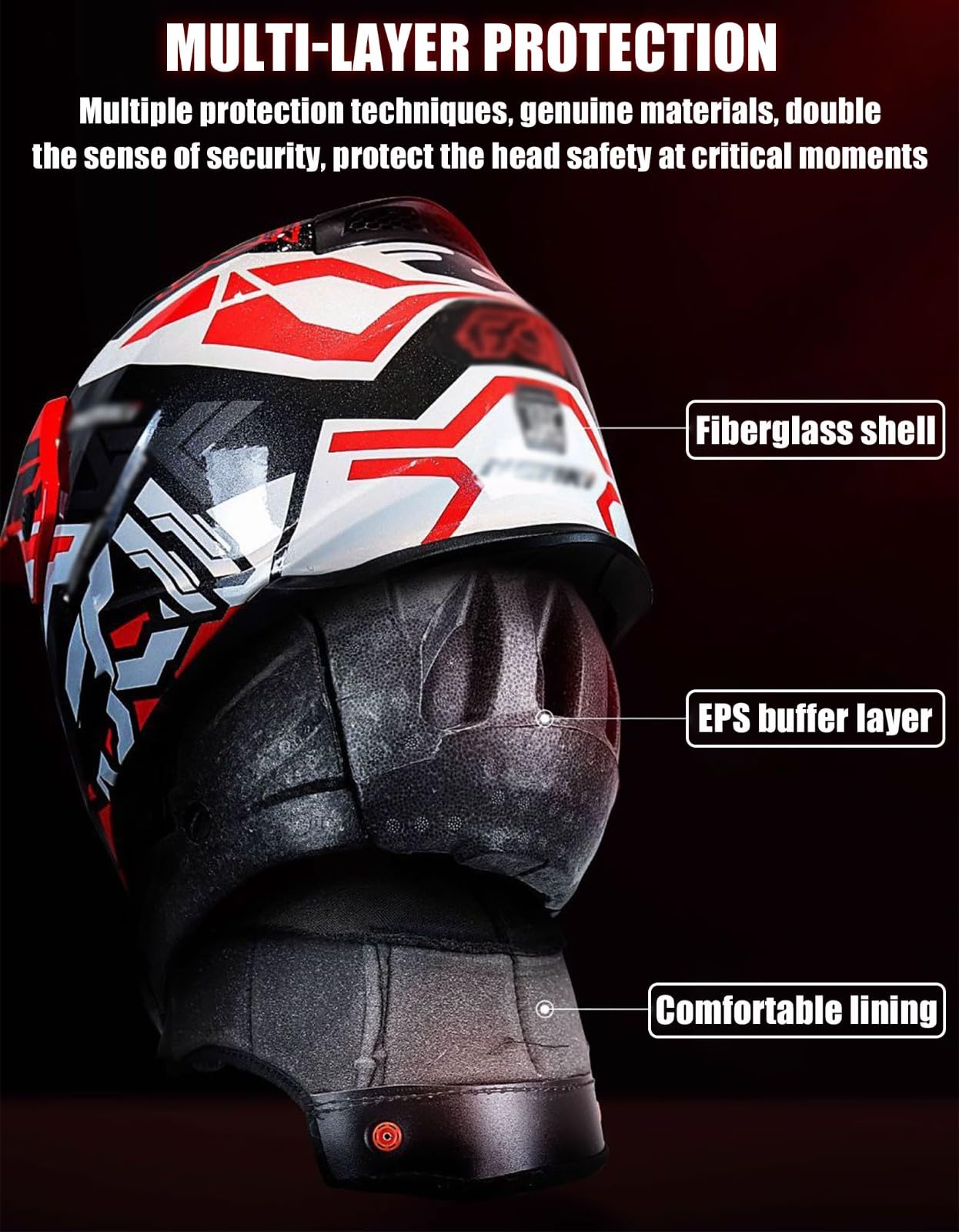 Kask motocrossowy dla dorosłych, integralny kask motocyklowy do Offroad, homologacja ECE 22.06, downhill, quad, enduro, wyścig, kask motocyklowy z wizjerem