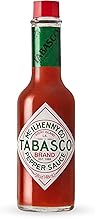 TABASCO Brand Original Red Pepper Hot Sauce, Medium Heat, Glass Bottle, Classic & Versatile Flavor, Three Simple Ingredients, Great for Dips, Tacos, Eggs, Pizza, Oysters & More, 5 Fl Oz (Pack of 1)