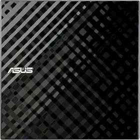 Gravador Dvd Externo Asus Sdrw-08d2s Slim 8x Preto