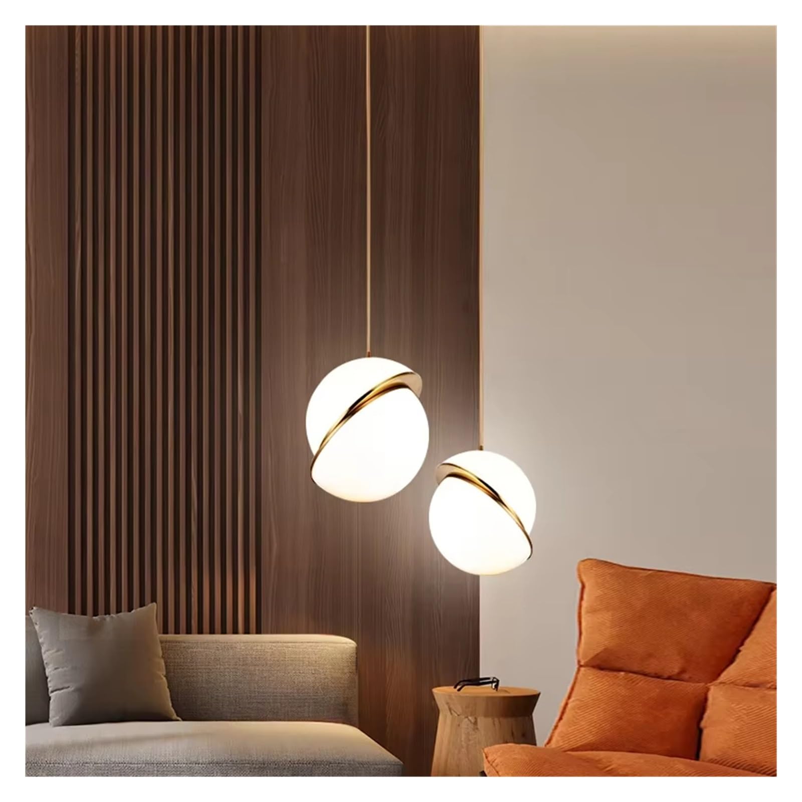 Lustre suspensions LED haut de gamme pour table et salle à manger