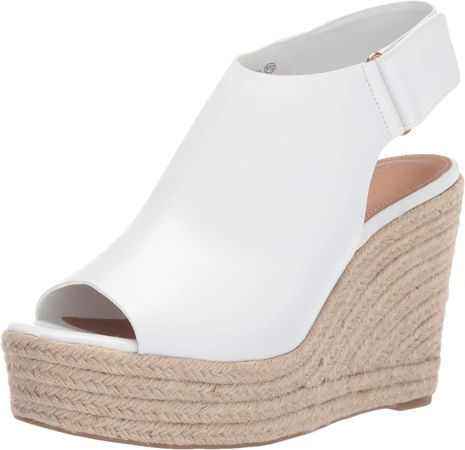 Aerosoles Women's Martha Stewart Hillside Wedge Sandal 9 Bone Leather