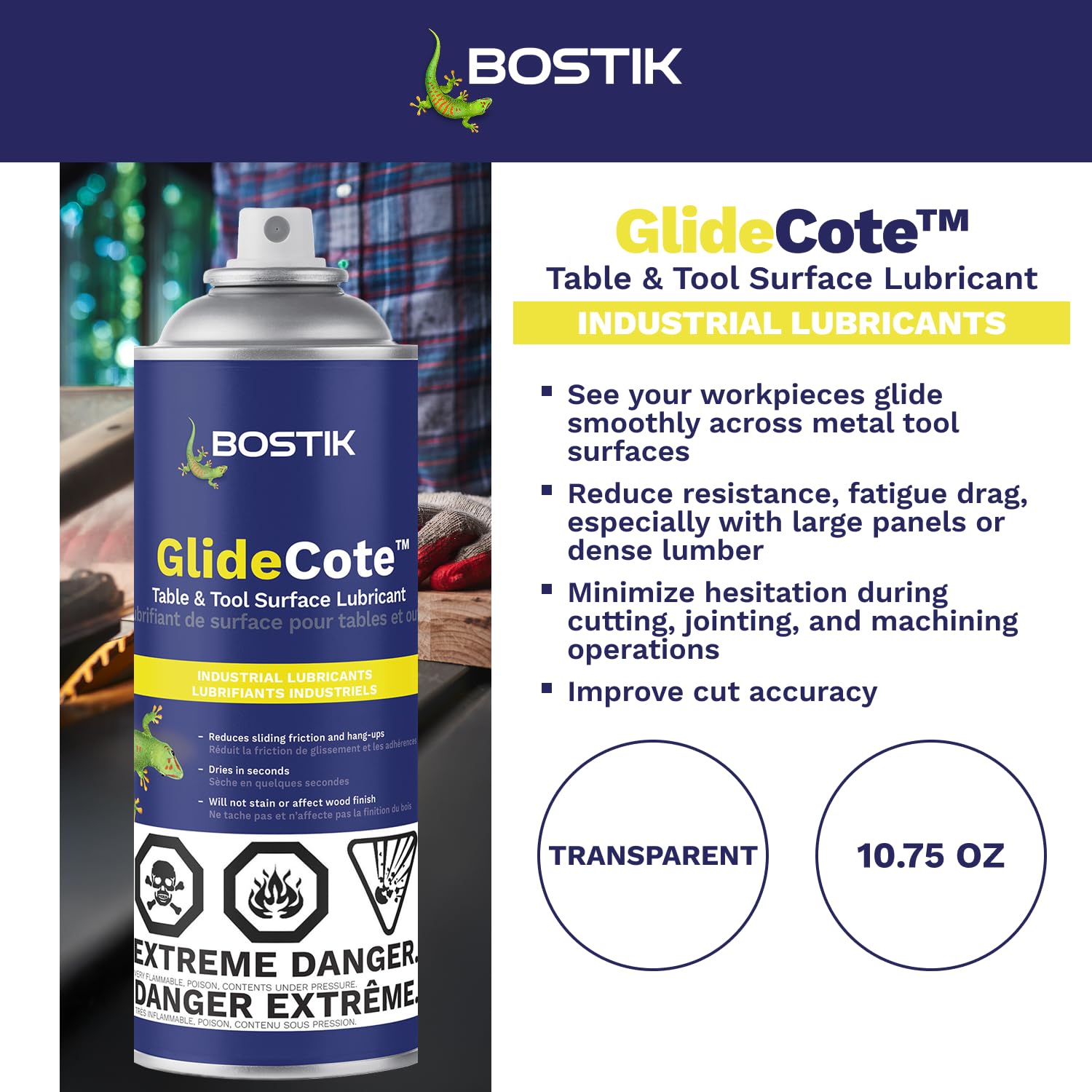 Bostik GlideCote Lubricant - Reduce Friction -2