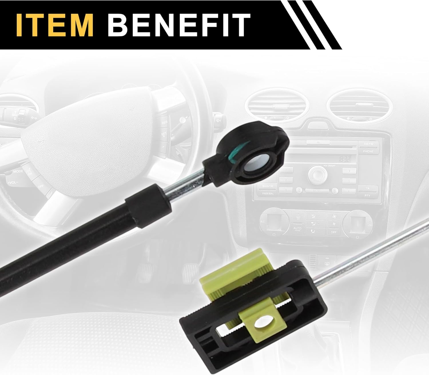 Automatic Transmission Gear Shifter Cable for Lincoln Mark LT 2006 2007 2008 Auto Trans Gear Shift Control Lever Cable Metal Plastic Black