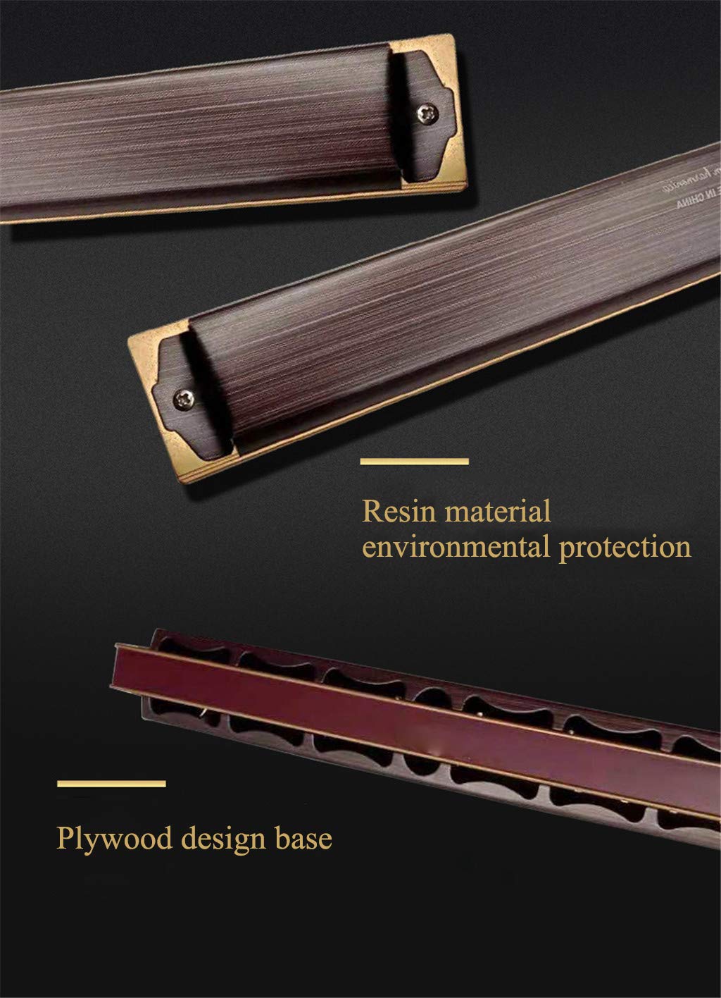 Harmonica C Key Tremolo Diatonic Harmonica con Custodia Rigida e Panno per Giocatori Professionisti, Principianti, Studenti, Adulti e Bambini