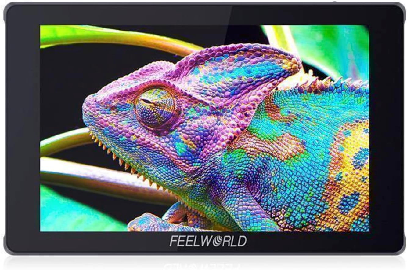 FEELWORLD F7 PRO 7 Inch 3D LUT Touch Screen DSLR Camera Field Director AC Monitor F970 External Power and