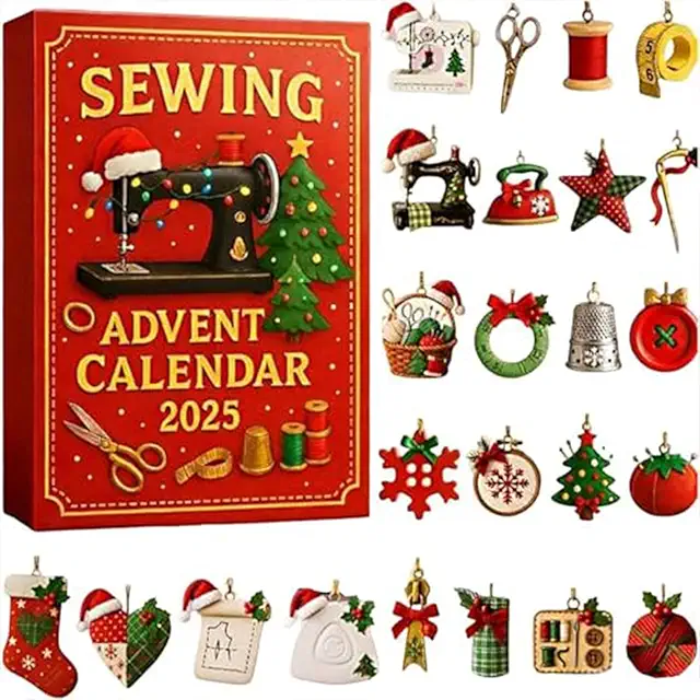 Calendrier de l'Avent Couture 2025 - 24 Jours de Surprises Créatives pour Passionnés