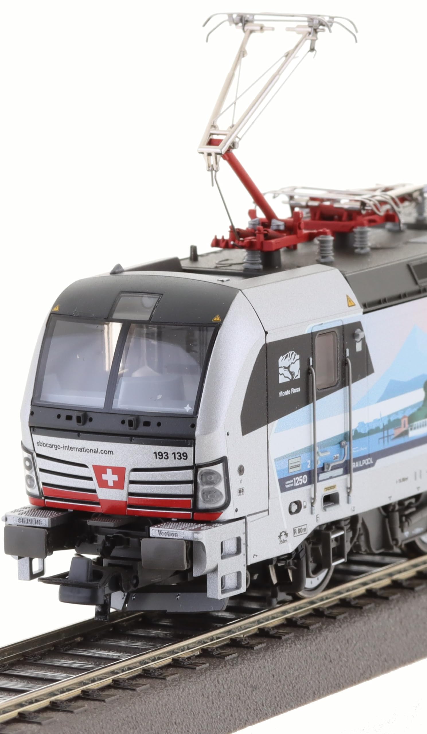 Roco 7510108 H0 E-Lok 193 139-3 'Italianpiercer', SBB-Cargo, Ep. VI, DC Sound
