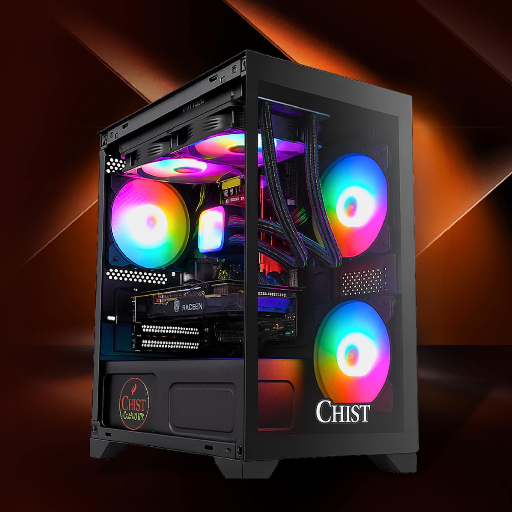CHIST CHISTPOWERPC AMD Ryzen 5 3400G 4-Core 8 Thread|16GB DDR4 Ram