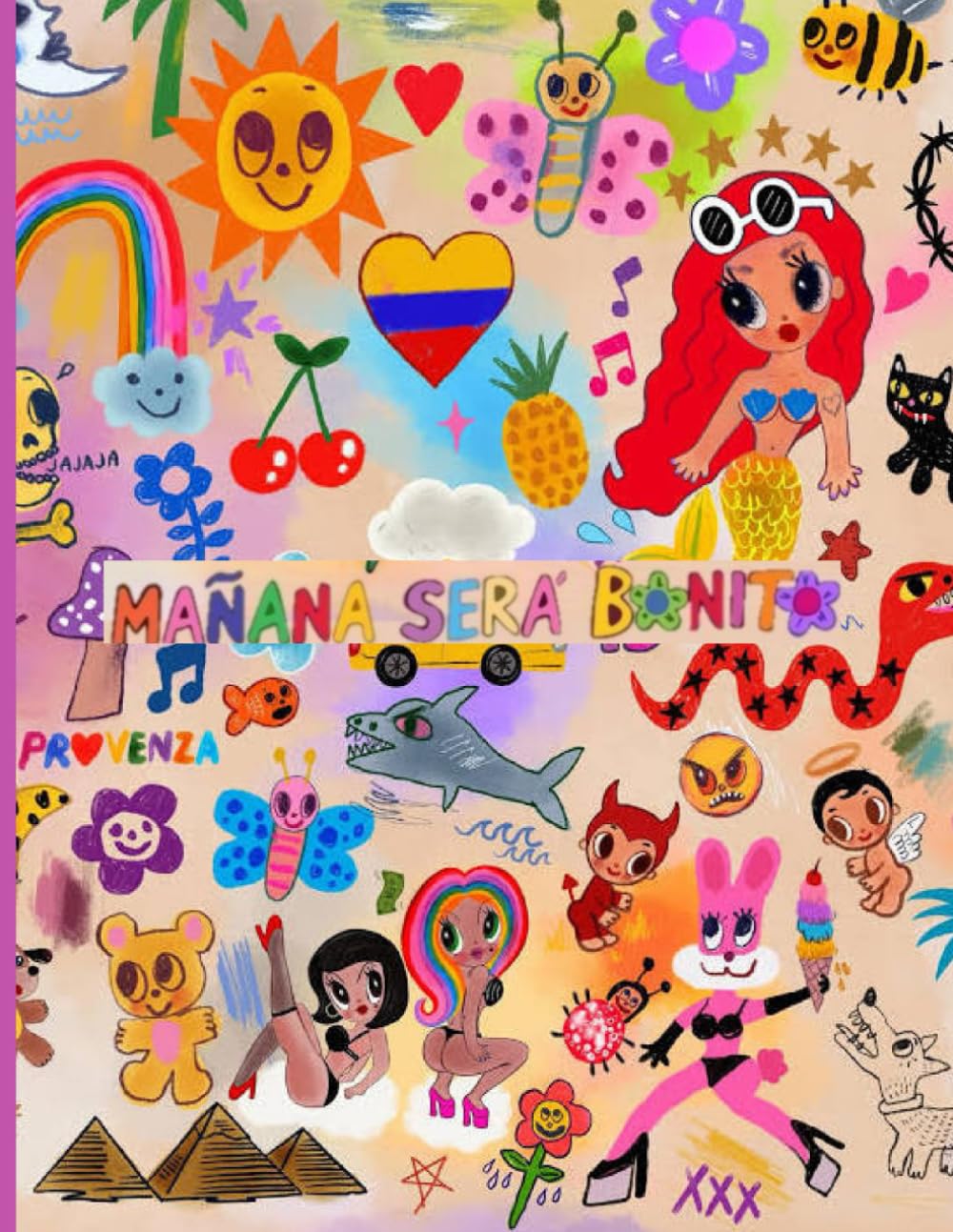 Cuaderno cuadriculado Mañana sera bonito: Notebook/ 108 pag/ Libreta A4 (Spanish Edition)