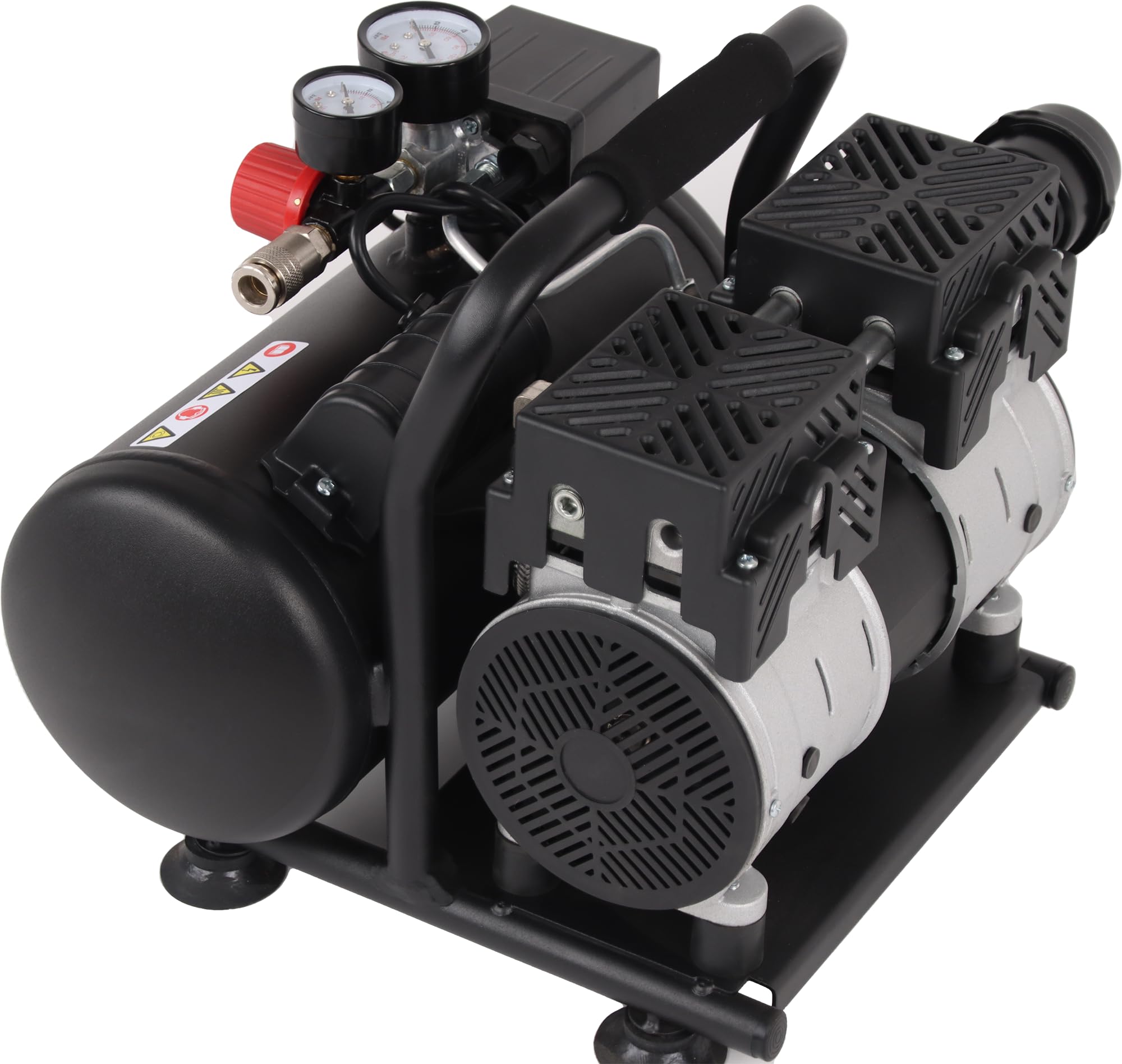 HK-SK6+ Silent Kompressor Flüster Druckluftkompressor Silent 8 Bar 6 L 1PS