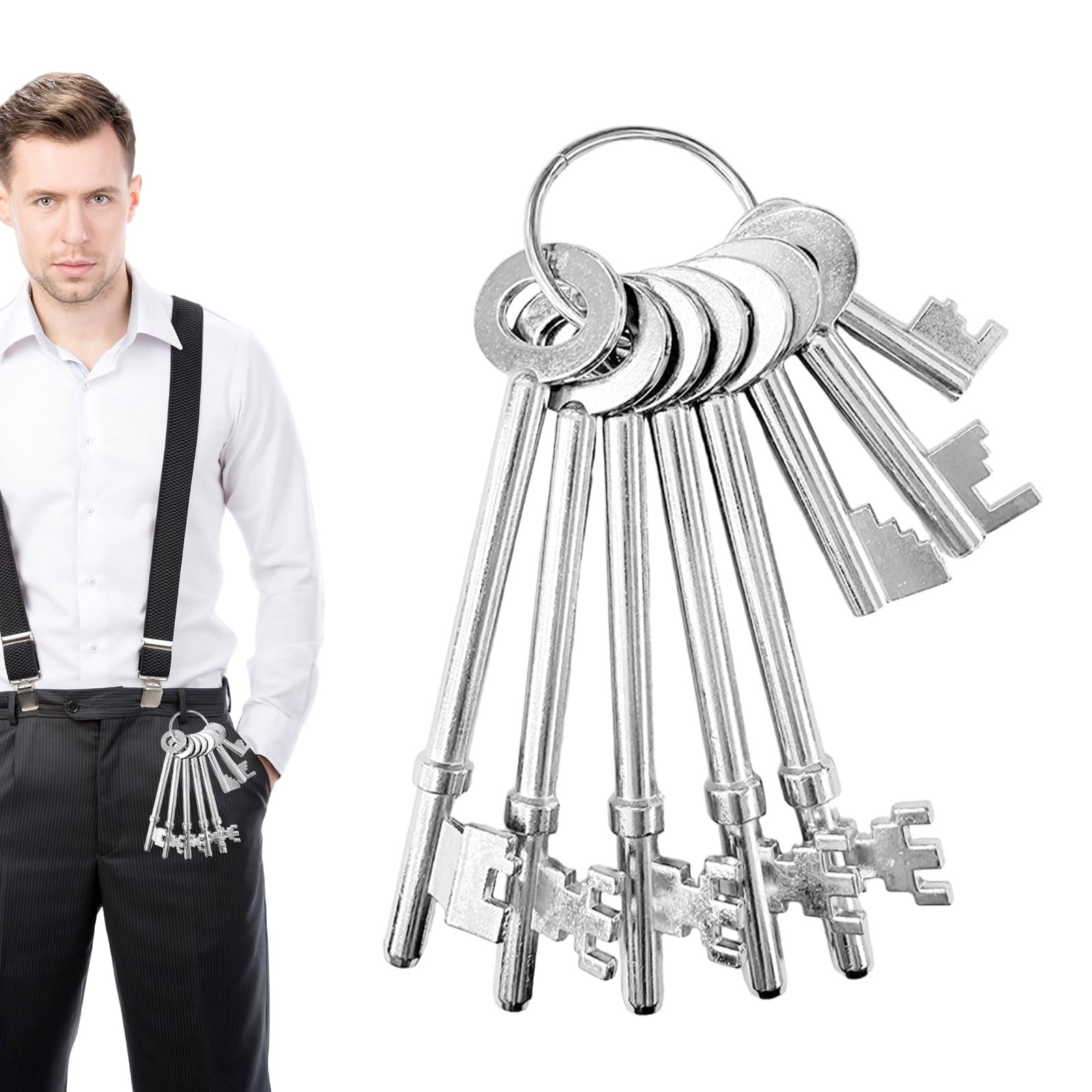 FB2 Key, 8 Pcs Fire Key, FB Keys Full Set Set - FB, FB1, FB2, FB4, FB11, FB14
