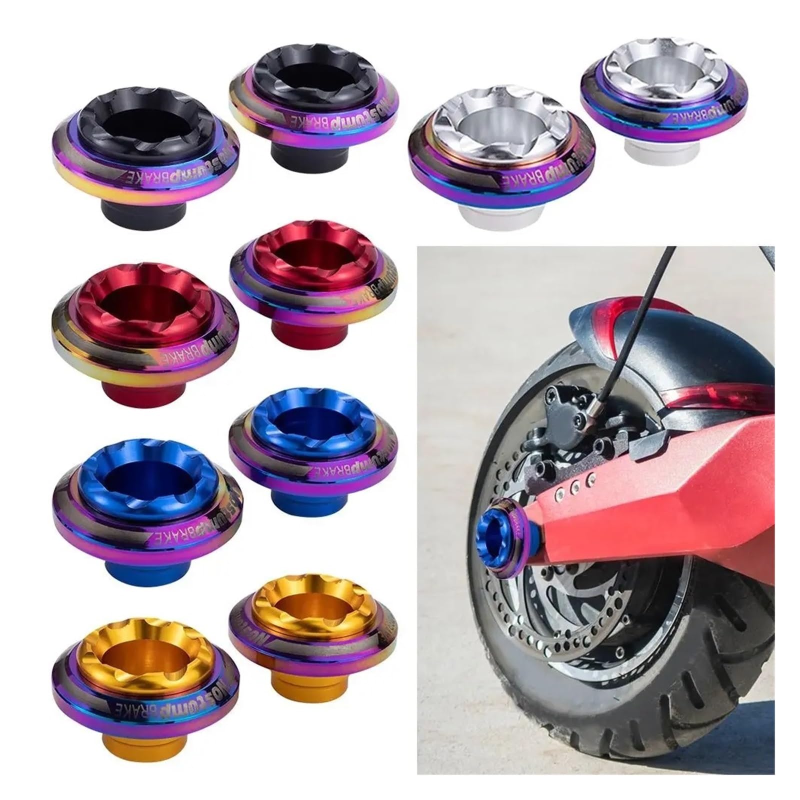 Accessori In Lega Di Alluminio Per Motociclette, Protezioni Antiurto, Cursori Assorbimento Degli Urti