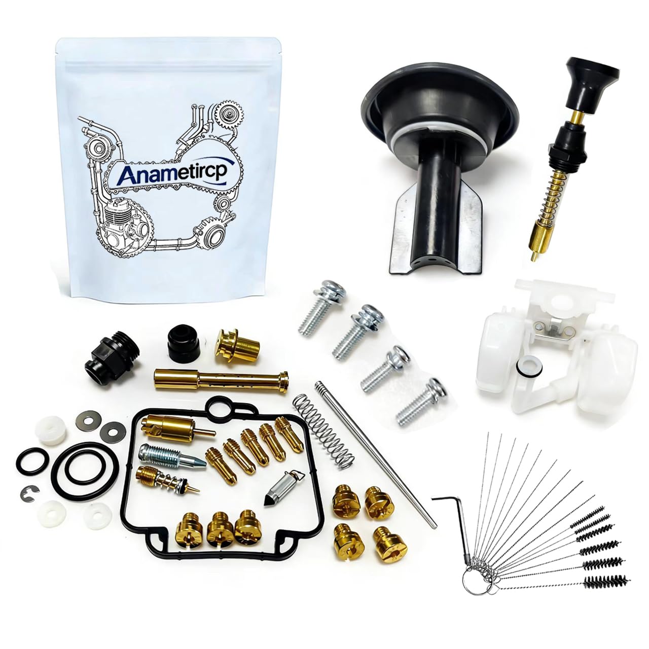 Photo 1 of Carburetor Rebuild Kit for Suzuki DR650 Motorcycles Mikuni BST40 Carburetor[Anametircp]