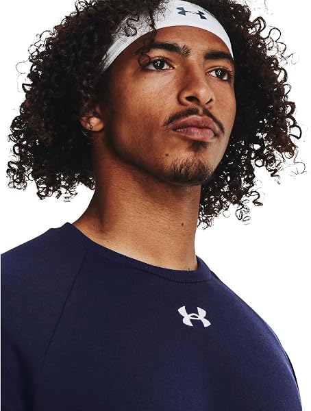Under Armour Rival Fleece Crew Felpa In Pile, Uomo - 3