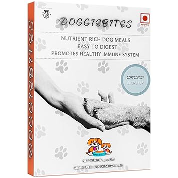 Doggiebites Fresh Dog Food | Chicken Chop Chop | Wet Dog Food for Adult and Puppy 300g (Pack of 1)