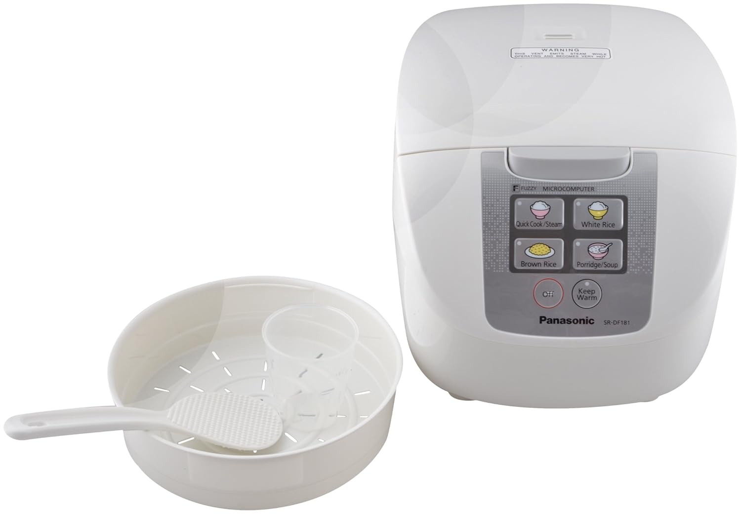 Buy Panasonic SRDF181 1.8Litre 750Watt Rice Cooker Online at Low Prices in India Amazon.in