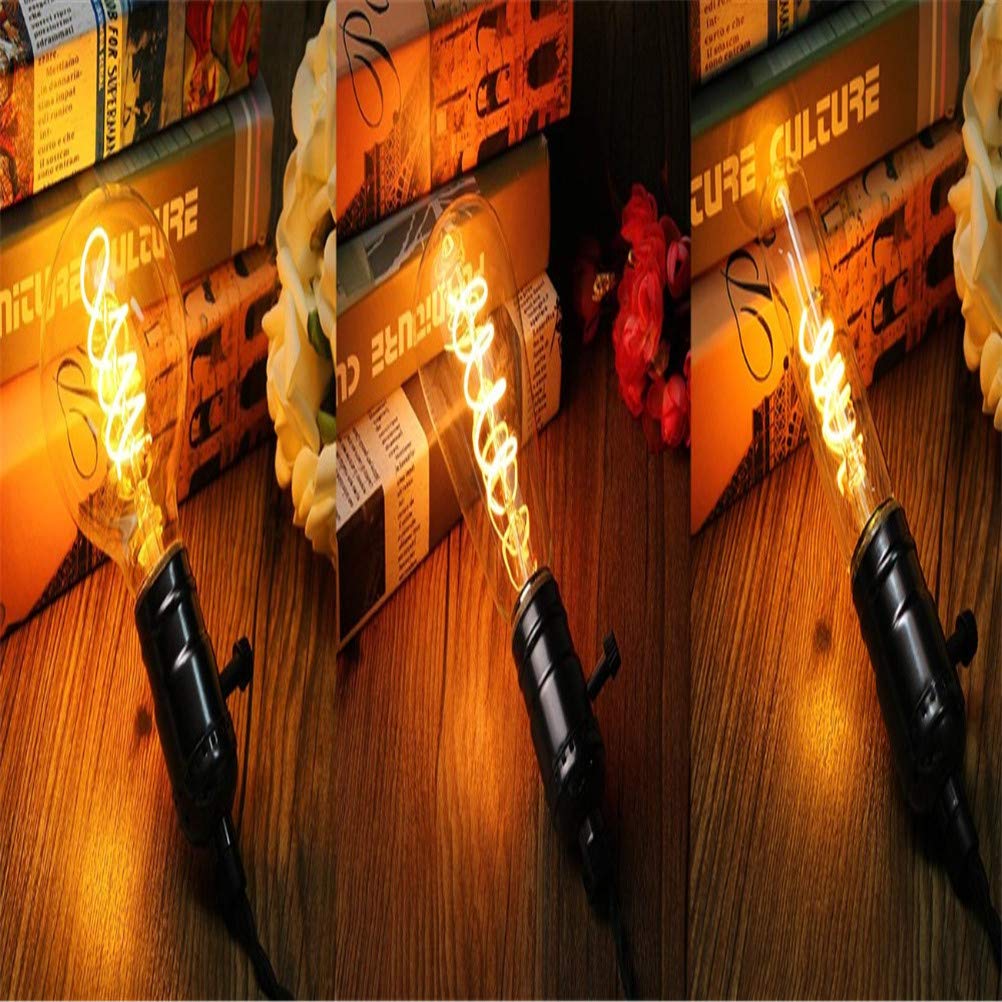 LED Edison Bombilla tubular T45 filamento de la bombilla 4W 2200K E27 para el hogar regulable bombilla LED decorativo 220v del bulbo,10pcs