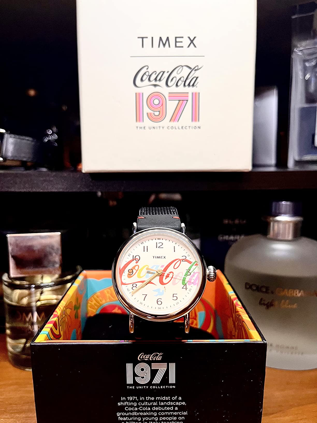 10/mo Finance Timex x CocaCola 1971 Unity Watch Collection Buy