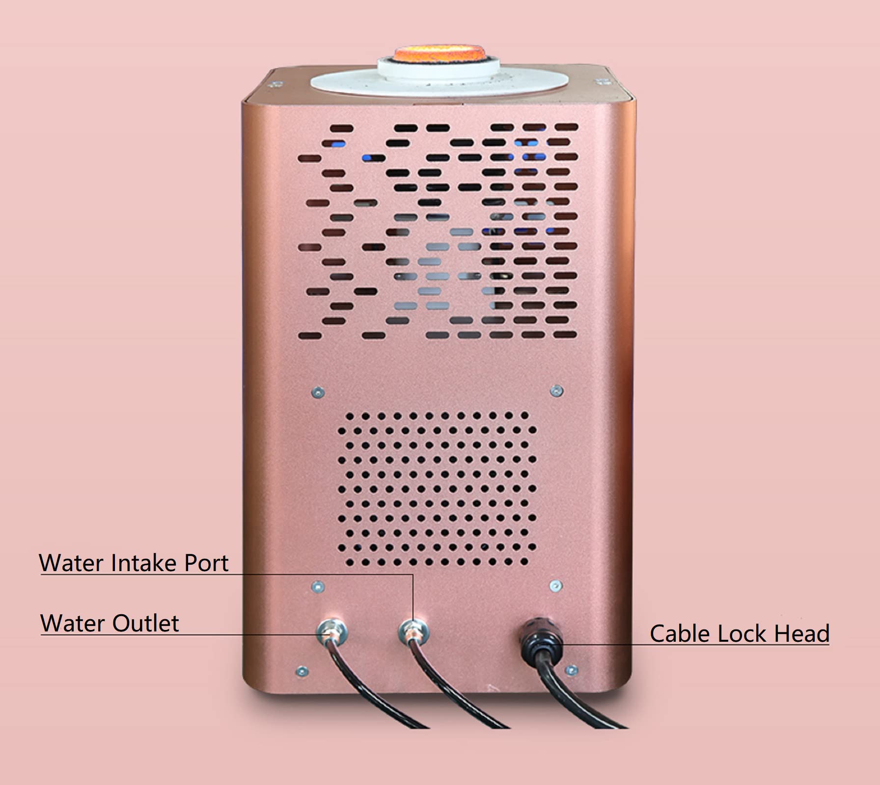 Forno di fusione per la fusione dei gioielli del metallo del nastro dell'oro del platino - Tempo di fusione 3 ~ 5 minuti, peso di fusione 2KG, 1800℃, CA 220V±10% 5KW