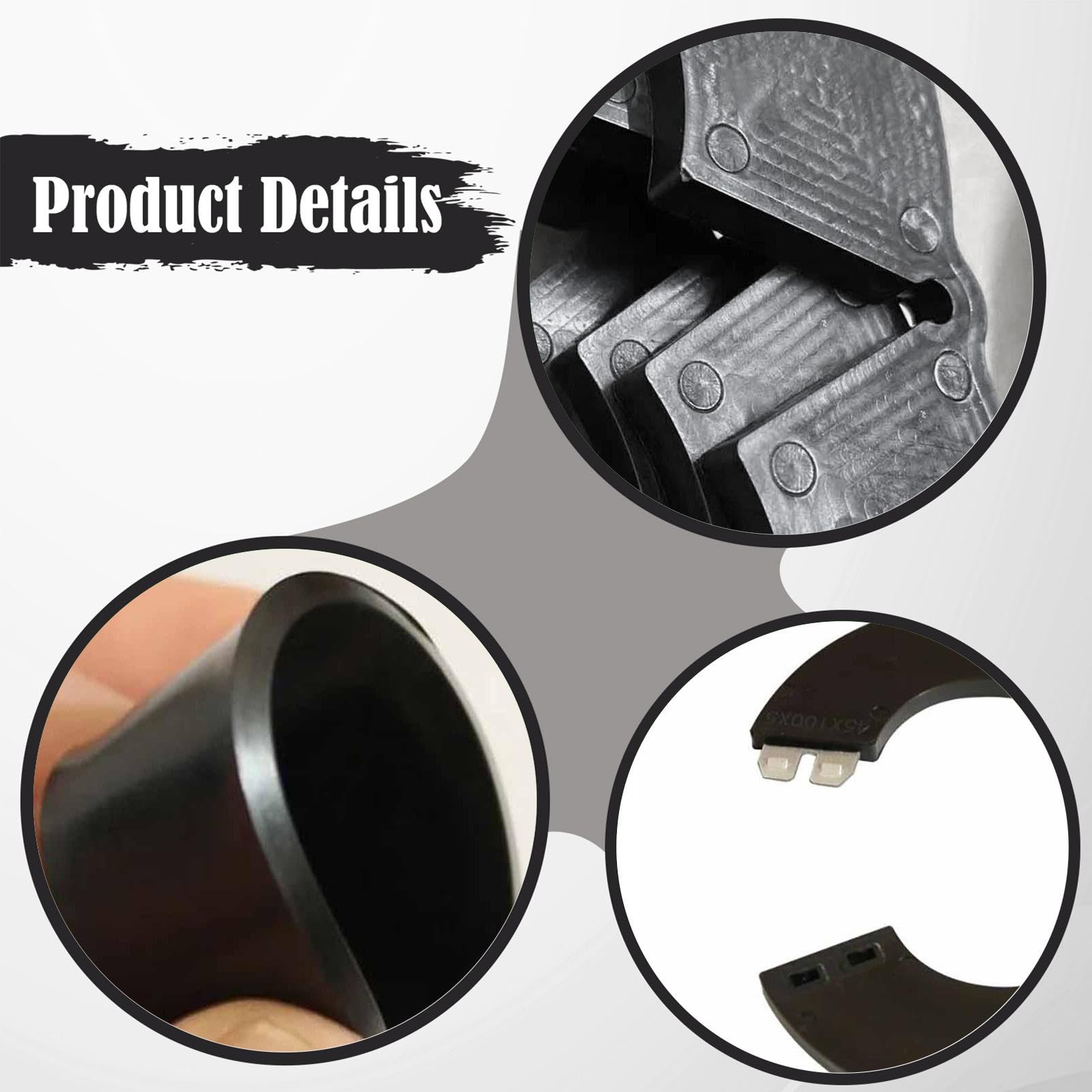 8 Distanziatori Professionali Resistenti All'usura per Perni Della Benna Dell'escavatore, Guarnizioni E Spessori di Riparazione, 5 Cm X 0.3 Cm