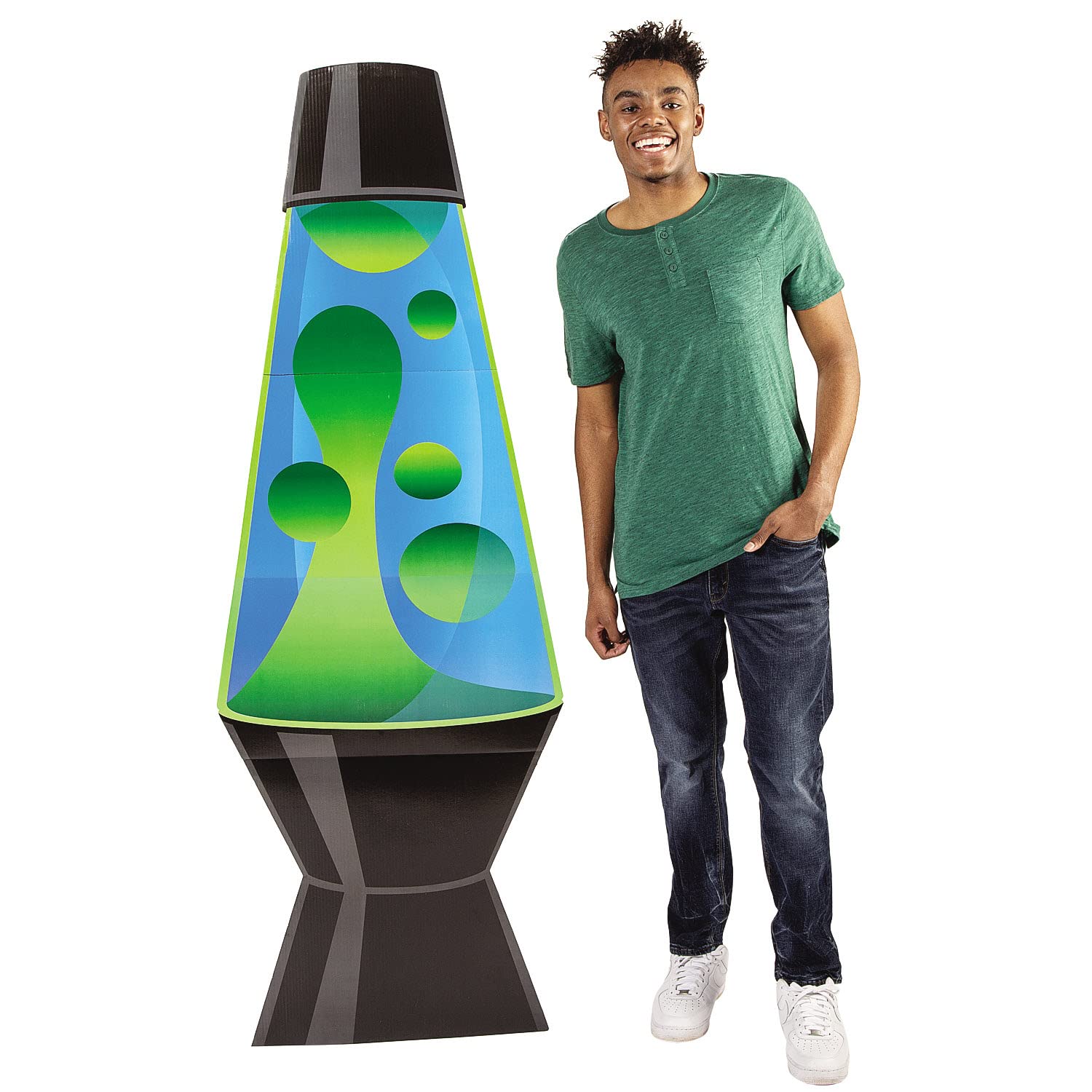 Fun Express Lava Lamps Stand UP Set - Party Decor - 2 Pieces