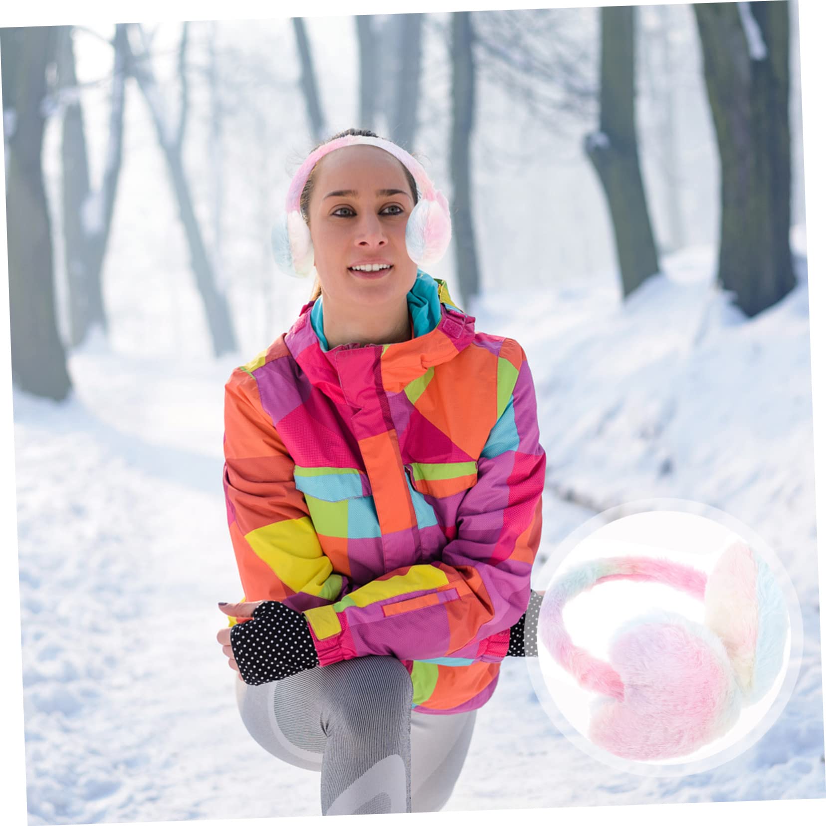 SOIMISS 3piezas Orejeras De Invierno Para Mujeres Earmuffs De Sintética Calentadores De Oídos y Cálidos Para Fríos Protección Efectiva Frío Diseño Cómodo y