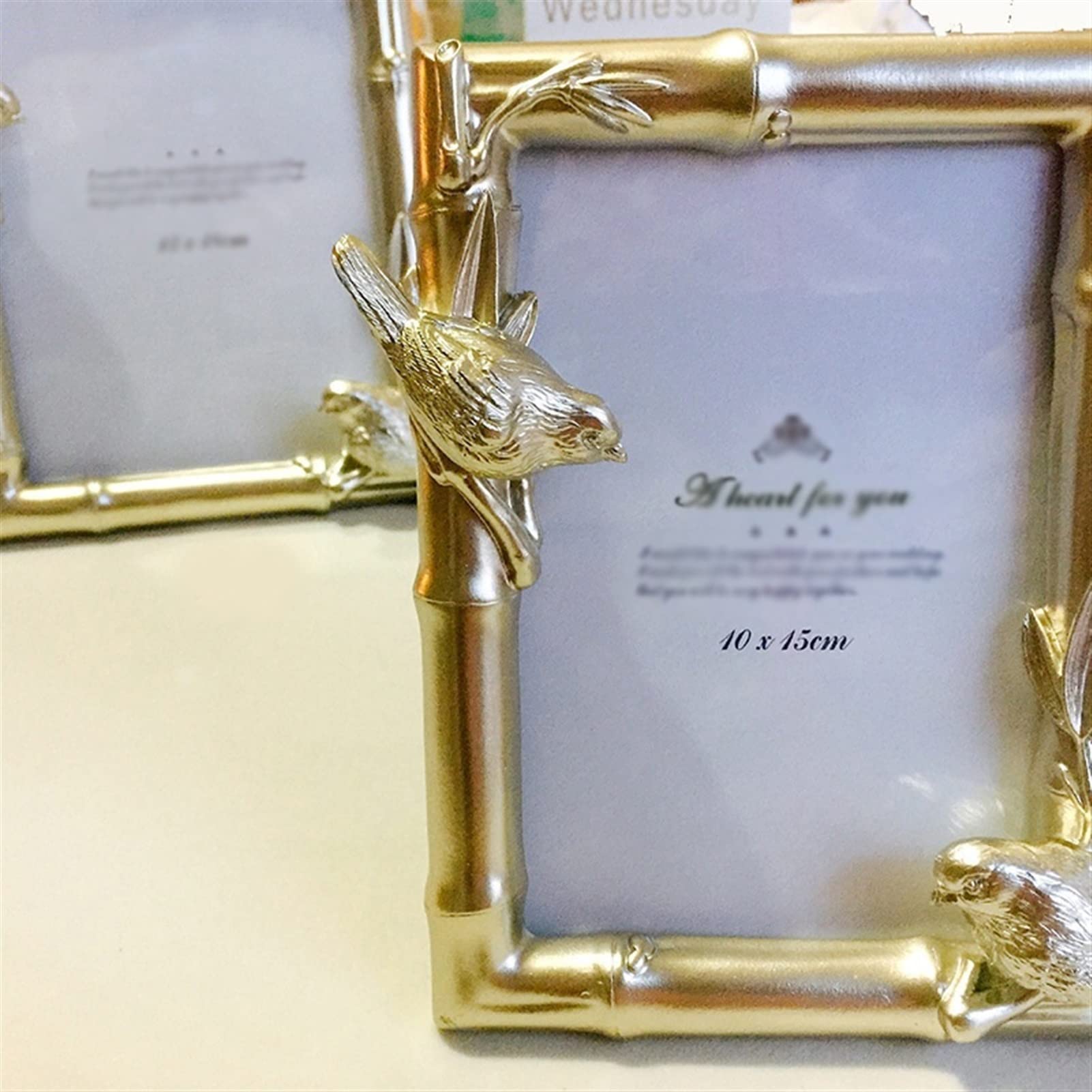 Amazon.co.jp: 現代の額縁 中国風の鳥のフォト フレーム 6 インチ 7