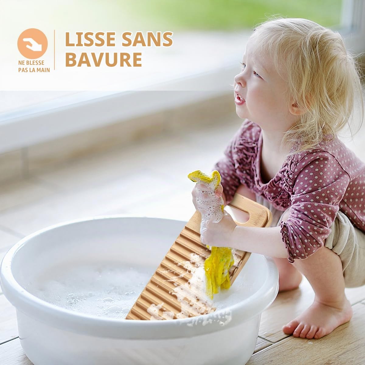 Planche à Laver à La Main pour Vêtements : 2 Outils Portables pour La Maison et L'école