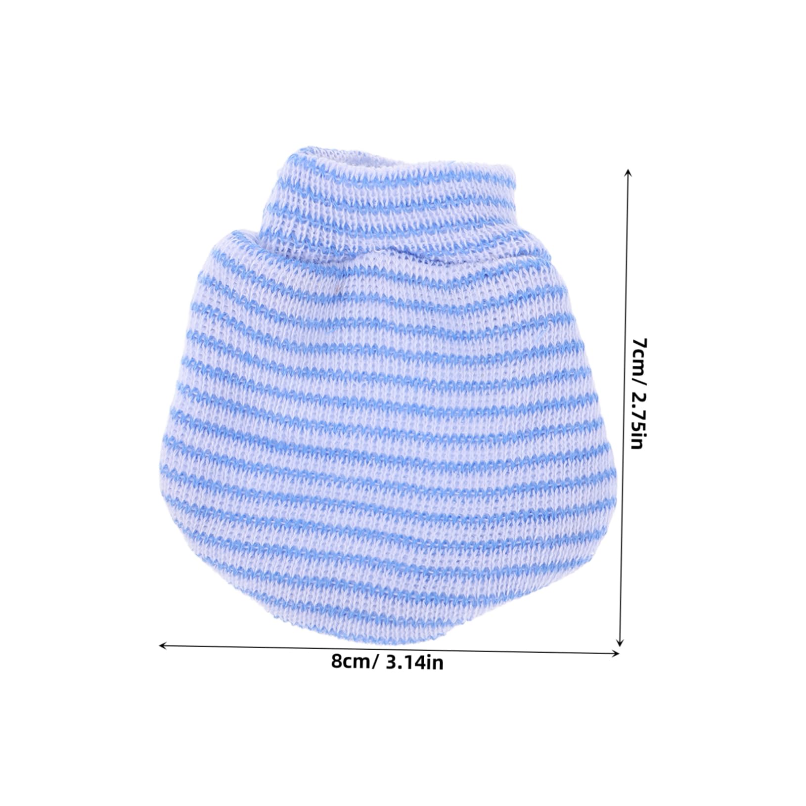 WRITWAA Newborn Winter Mittens Mittens Gloves Soft Knit for Boys Girls Toddlers No Scratch