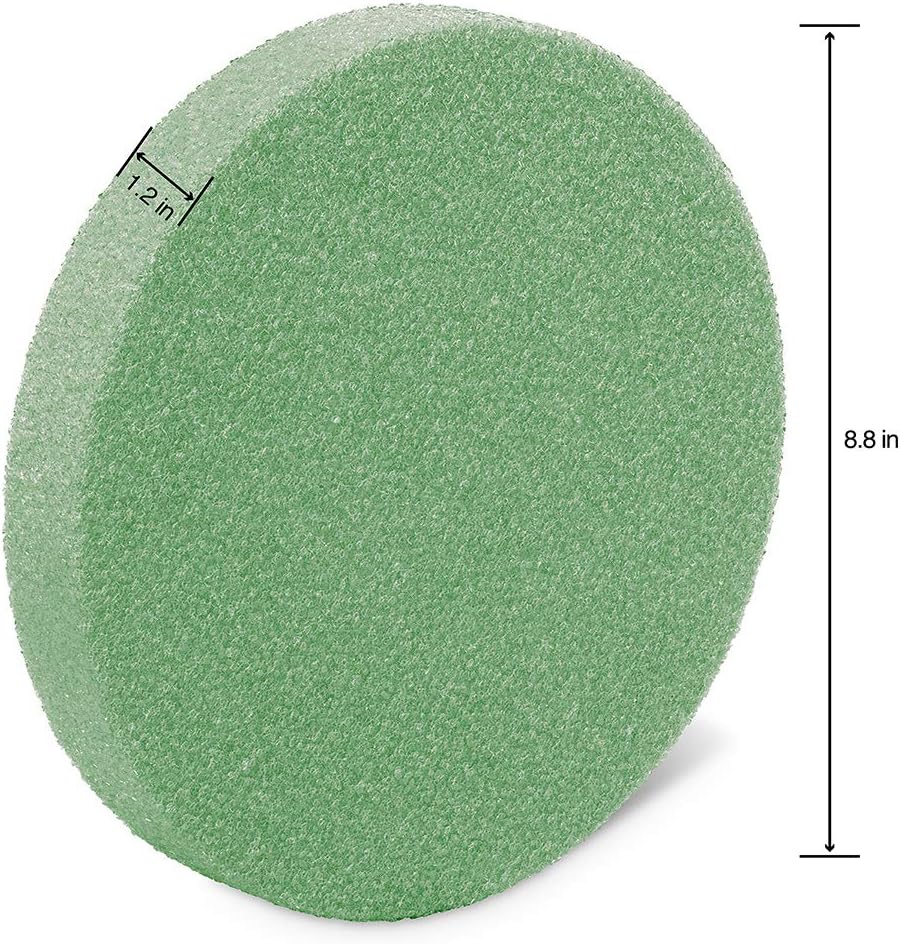 FloraCraft FloraFōM Disc 1.2 Inch x 8.8 Inch Green