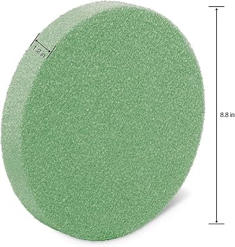 FloraCraft FloraFoM Disc 1.2 Inch x 8.8 Inch Green