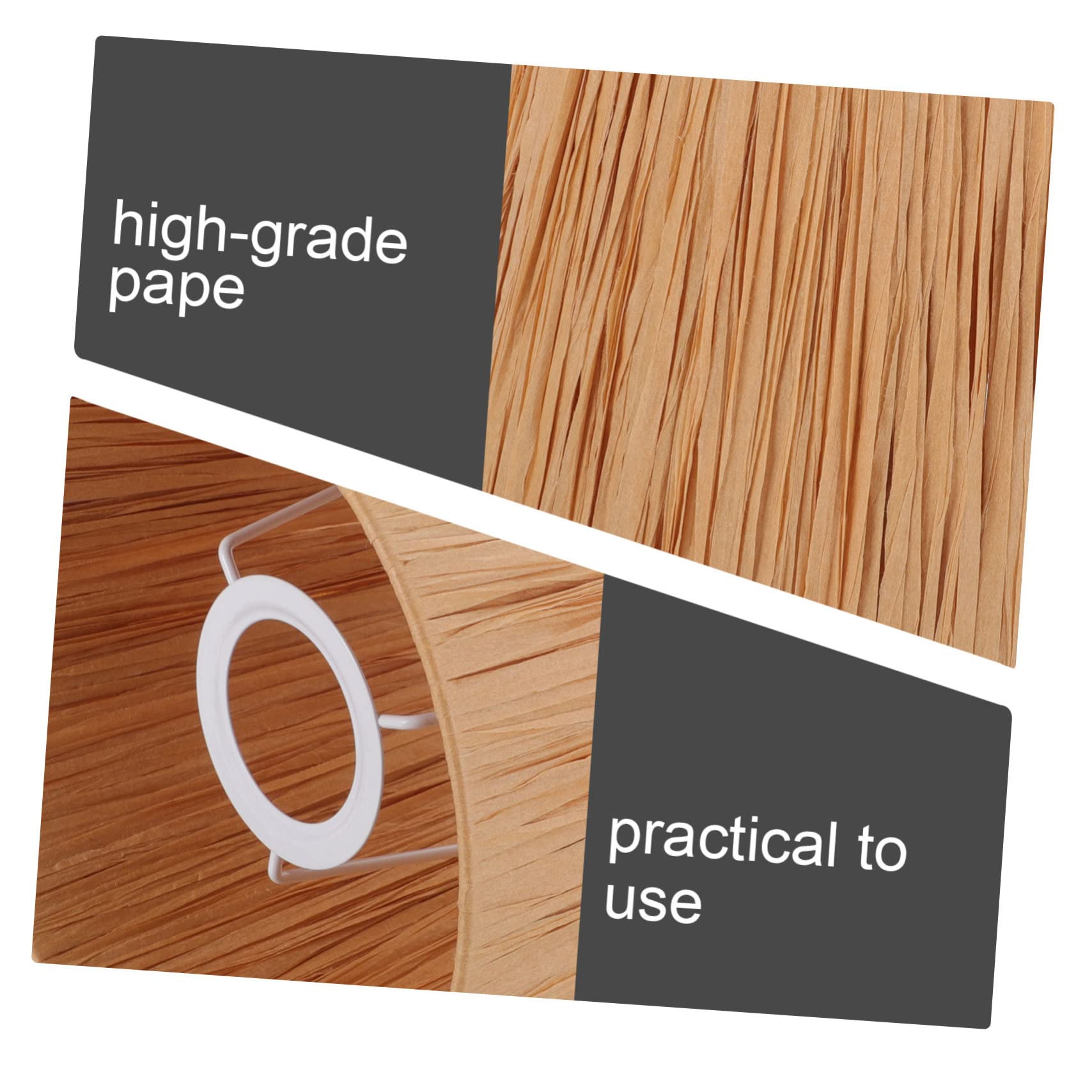 UKCOCO Lot De 5 Abat-jours En Plastique Pour Lampe De Bureau