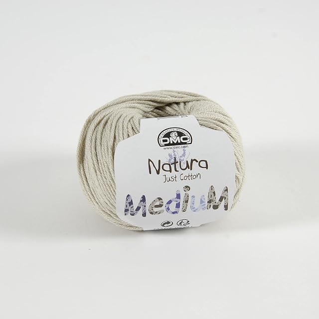 DMC Natura Medium Yarn, 100% Cotton, Colour (31), 50g