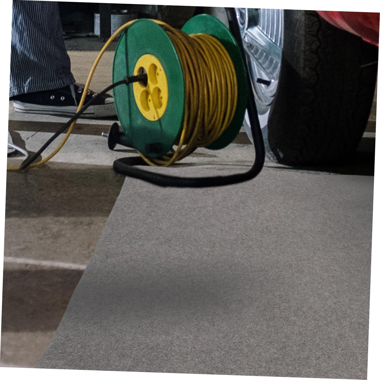 Ölabsorbierende Garage Matte wasserdichte Mechanikerunterlage Für Auto rutschfeste Und Langlebige Filzmatte Für Werkstatt Und Reinigung