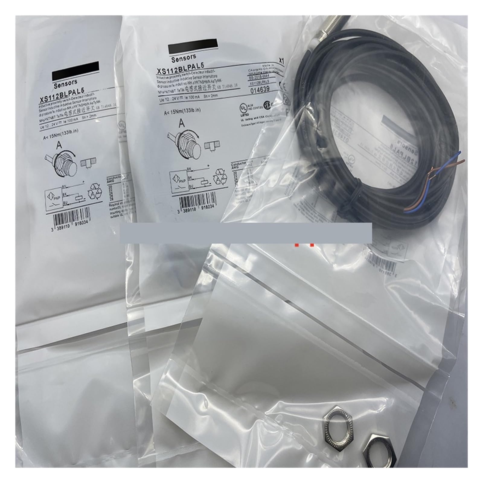 ZVQYSGIW 1pcs XS112BLNAL5C Proximity switch sensor
