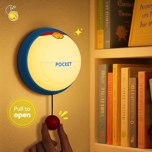 Miniatura 7 de Luz nocturna linda para niños, lámpara de noche regulable de 3 niveles montada en la pared, regalos de luz blanda de silicona, lámpara táctil