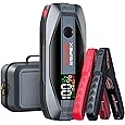 FANTTIK T8 MAX 4000 Amp Jump Starter, 24000mAh Car Battery Pack for Up to 10.0L Gasoline and 8.0L Diesel Engines with LED Display,100W Fast Charging, 12V Extreme Safe Lithium Portable