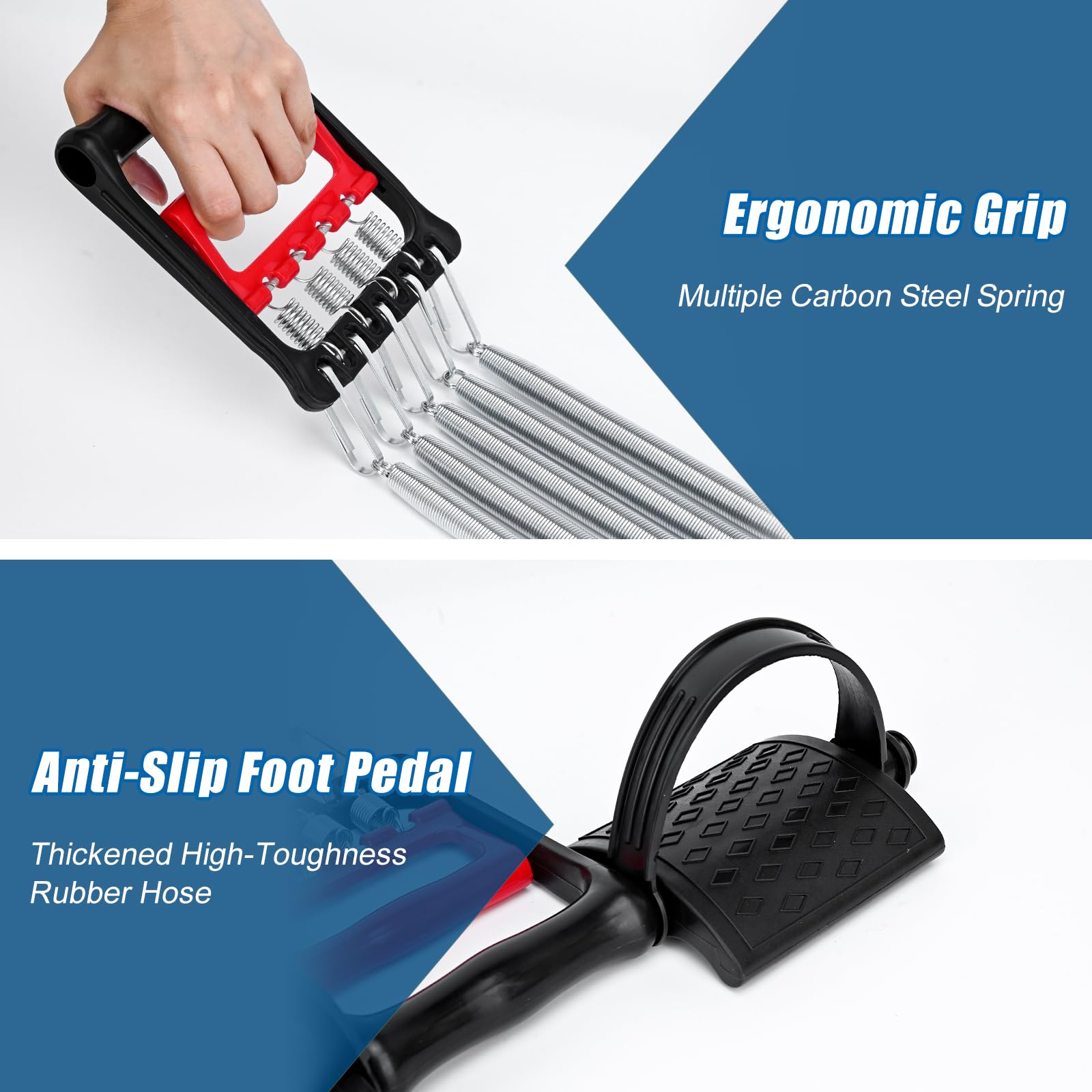 Pancia Con Mano Gru Petto Espansore Covvy 3 In 1 Su Bar Primavera Exerciser Elastico Si Tira La Corda a Casa Attrezzature Per Il Fitness
