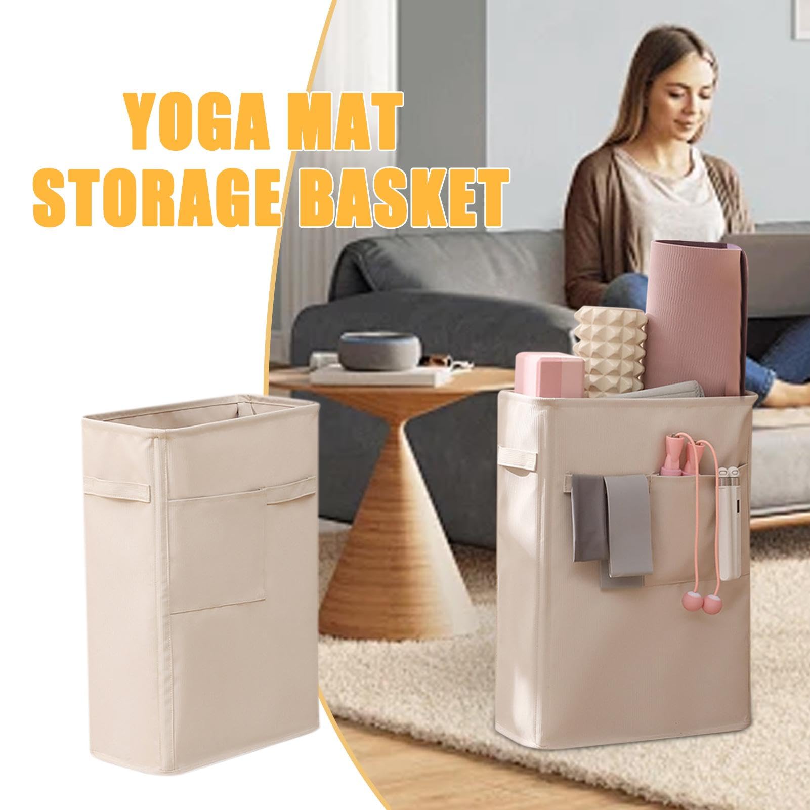 Yogamatten-Organizer-Korb, Aufbewahrungskorb Für Yogamatte, Eck