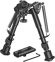 Vista 7 de CVLIFE Bípode de 6 a 9 pulgadas con adaptador para M-Rail