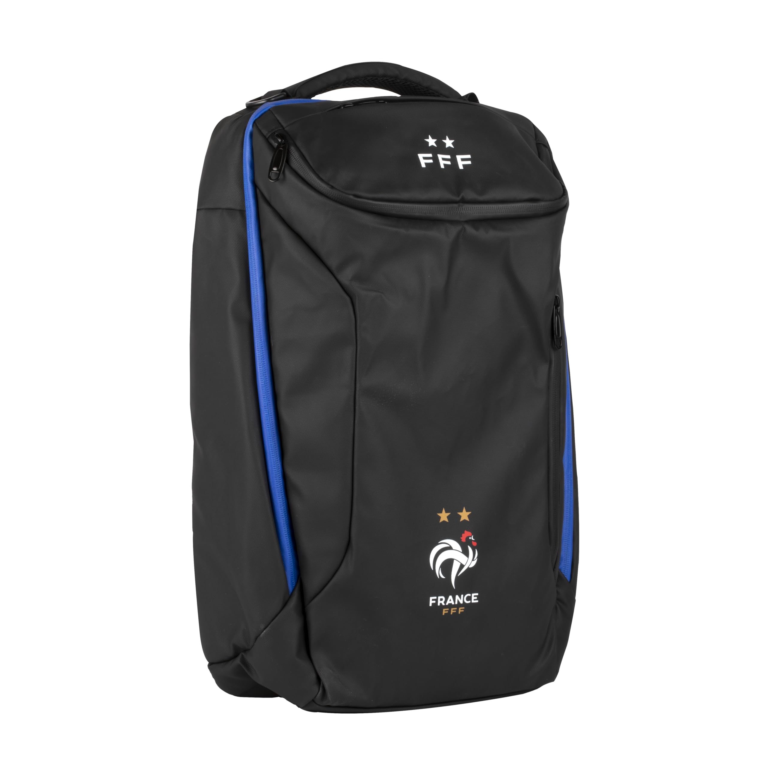 Konix FFF Mochila protectora para portátil gaming de 17" - 30 x 18 x 57 cm - Volumen 27 l - Negro y azul