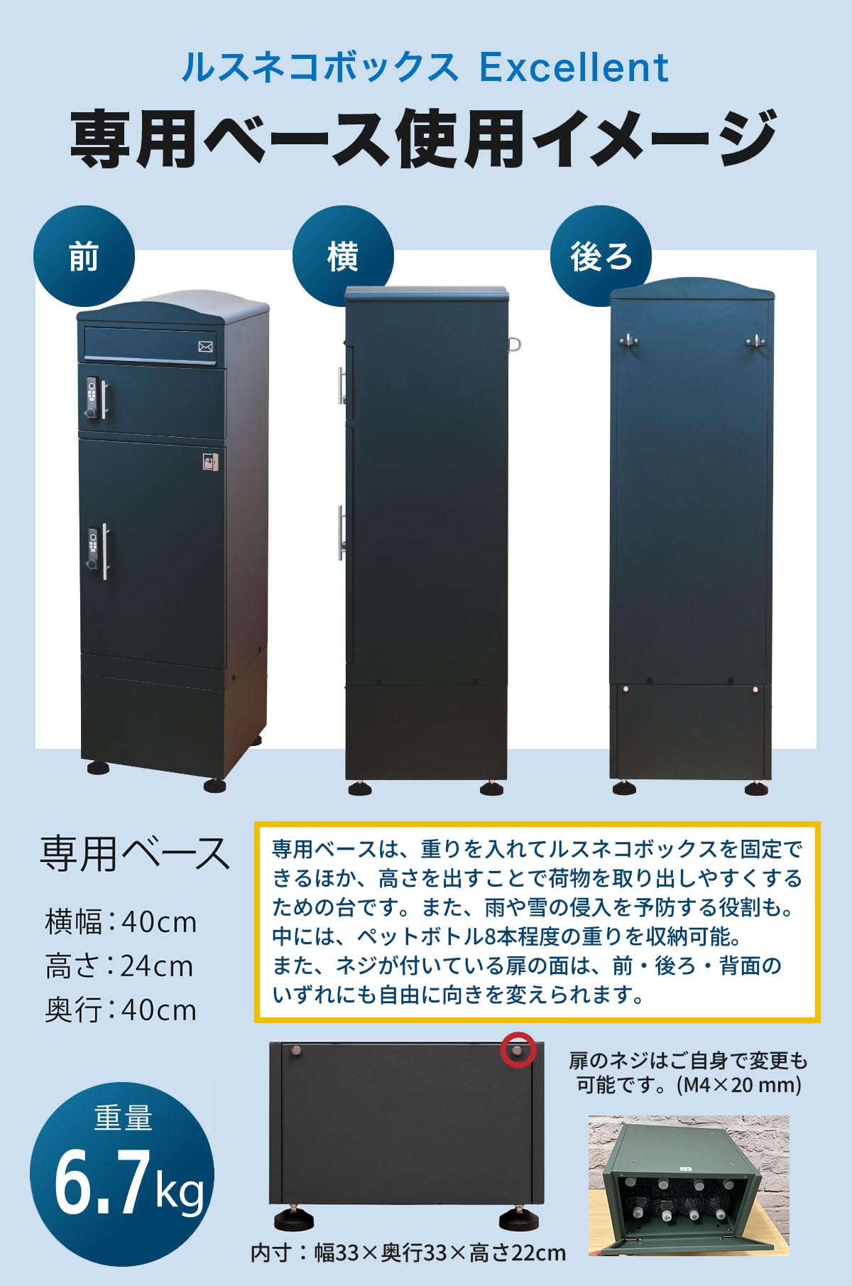 Amazon.co.jp: [日本テレビ紹介] 指紋認証 ルスネコボックス 宅配