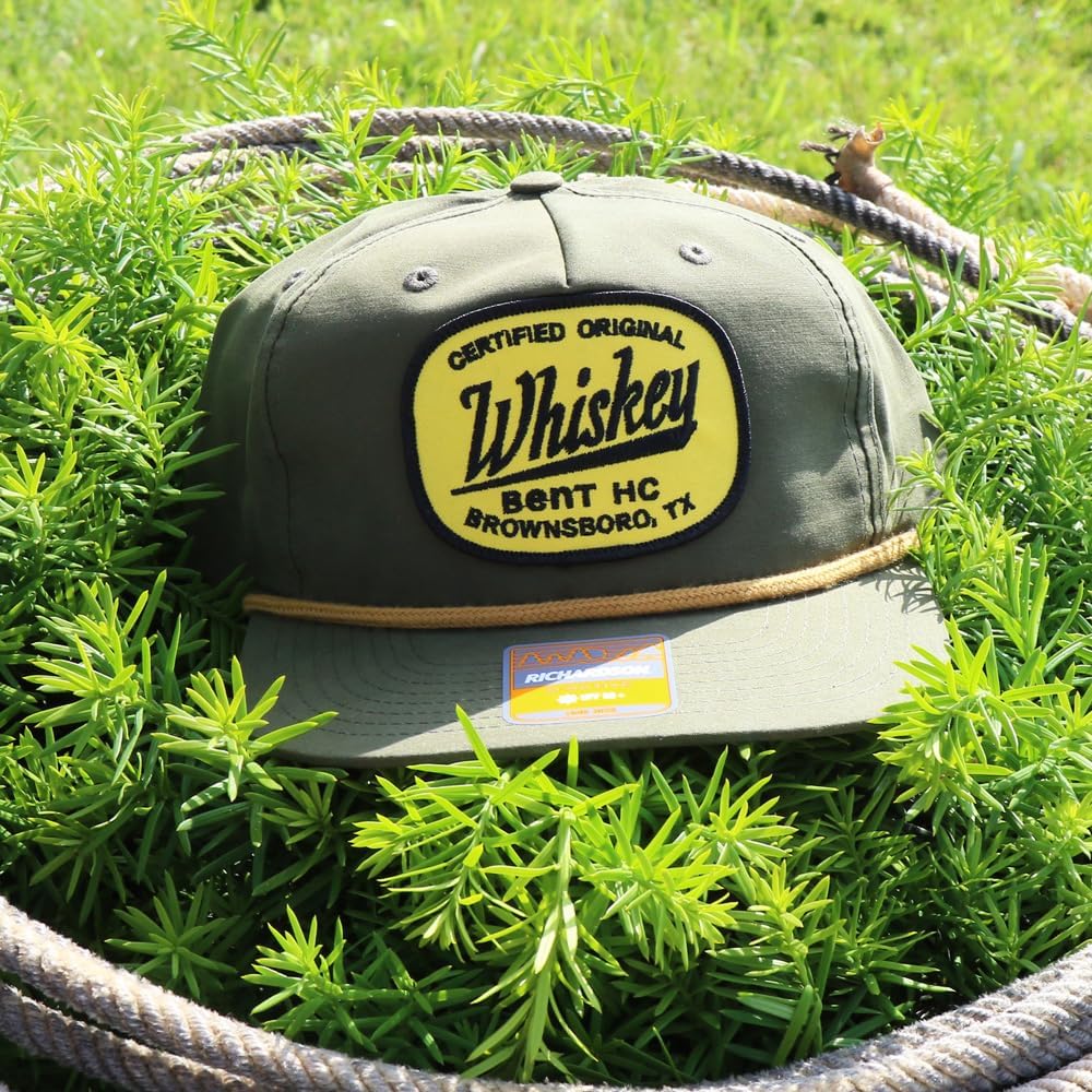 WHISKEY BENT HAT CO. Certified Original Whiskey Bent Patch Adjustable Snapback Hat - Image 6