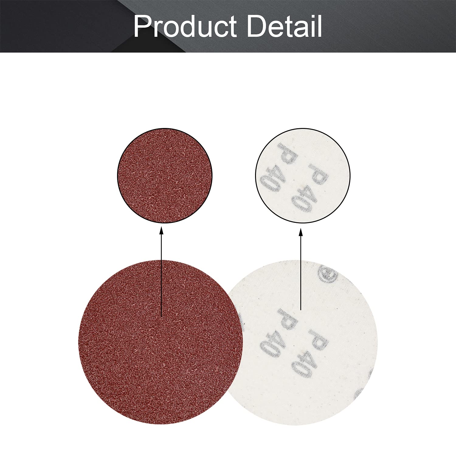 70 Pezzi Per Levigatrice Orbitale, Da 40 A 400 Dischi Grana - Foto 8