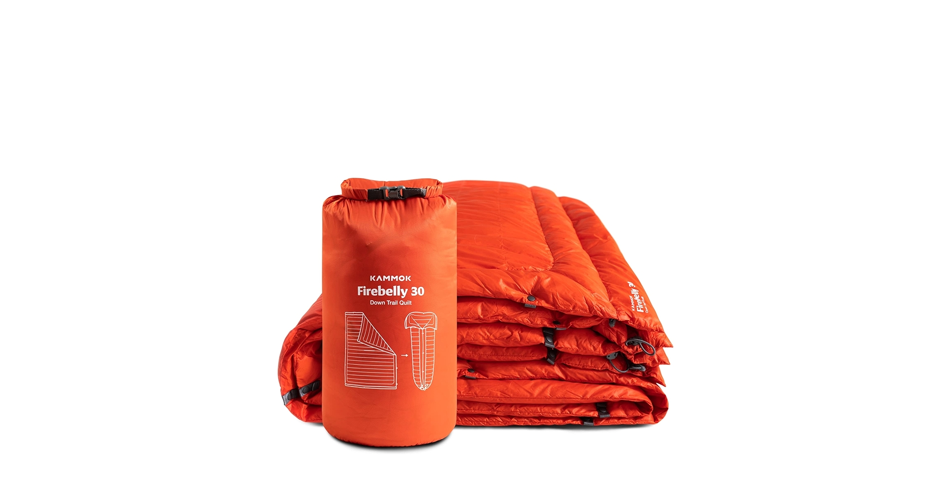  Peak - kammok 【Firebelly 30°F Down Trail quilt】 Amazon.com: KAMMOK Firebelly 30°F - Down Trail Quilt, Water