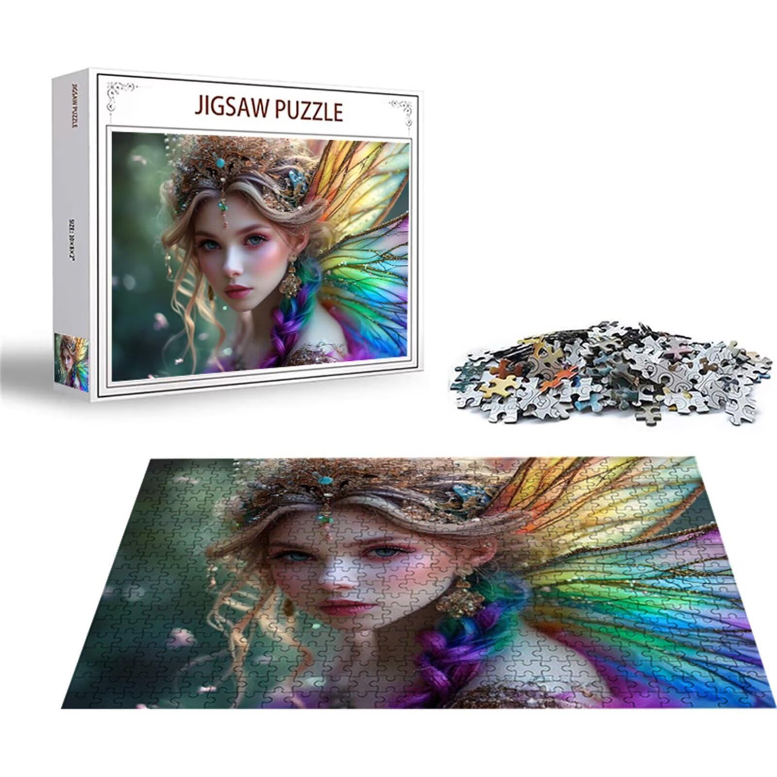 Puzzle 2000 sztuk kobiety puzzle wróżka drewniane układanki, klasyczne dla dorosłych diY gra wyzwanie idealnie pasują między nimi literami z tyłu Wysokiej jakości układanki dla dzieci i dorosłych w